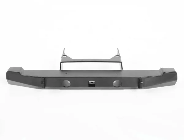 RC4WD Solid Rear Bumper W/Lights For Axial SCX10 II Xj (Black) &mdash; image 2 of 6