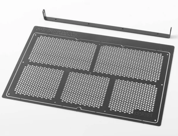 RC4WD Krabs Roof Rack W/Spare Tire Mount For Axial SCX10 II Xj (Black)