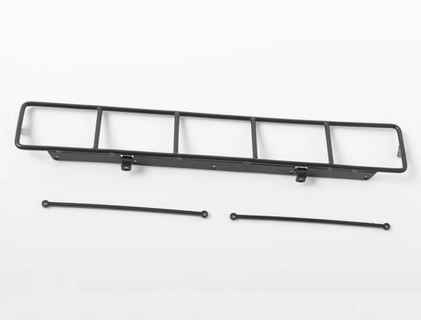 RC4WD Roof Rack - Rollbar - Light Bar Combo For RC4WD Chevy Blazer Body (Black)