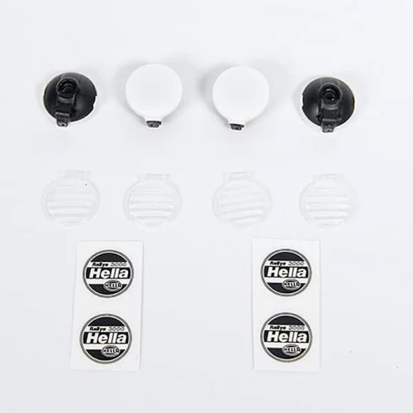 RC4WD 1:10 Hella Style Lights with Covers (4)