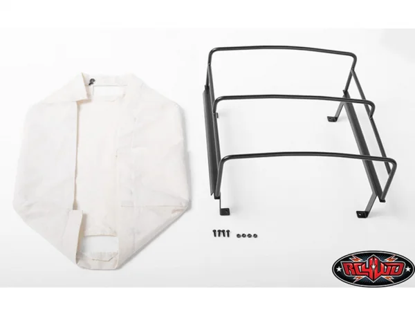 Bed Soft Top w/Cage for RC4WD Mojave II Four Door (White) RC4WD &mdash; image 2 of 10