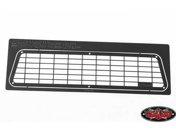 Metal Rear Window Guards for Land Cruiser LC70 Body RC4WD