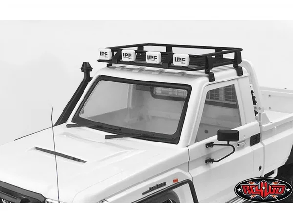 RC4WD Malice Mini Roof Rack W/Lights For Land Cruiser Lc70 Body