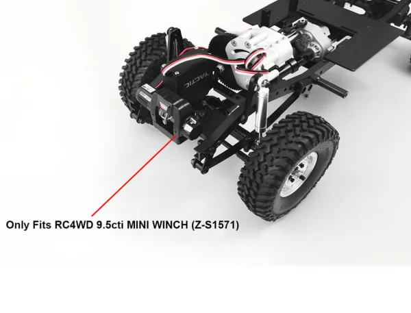 RC4WD Kangaroo Front Bumper for Mojave II 2/4 Door Body Set (Black) RC4WD