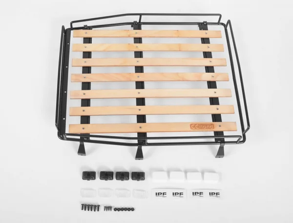 RC4WD Wood Roof Rack W/Lights For RC4WD Cruiser Body