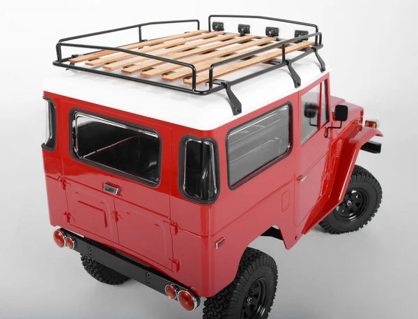 RC4WD Wood Roof Rack W/Lights For RC4WD Cruiser Body