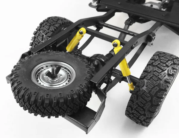 RC4WD Kober Rear Bed W/Tire Holder + Mud Flaps For RC4WD Tf2 Lwb Toyota Lc70 (Silver) — image 13 of 13