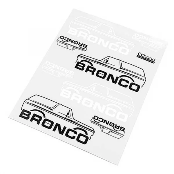 Body Decals for Traxxas TRX-4 79 Bronco Ranger XLT (Style B) RC4WD