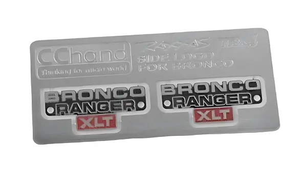 Side Metal Emblem for Traxxas TRX-4 79 Bronco Ranger XLT RC4WD — image 1 of 5