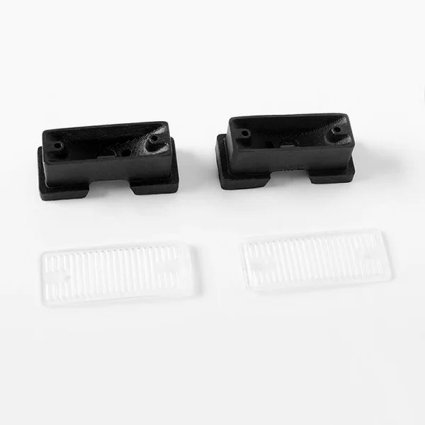 Front Grille Fog Lamps for Traxxas TRX-4 79 Bronco Ranger XLT RC4WD