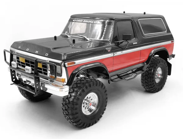 RC4WD Ranch Front Grille Guard For Traxxas TRX-4 79 Bronco Ranger Xlt (Black)
