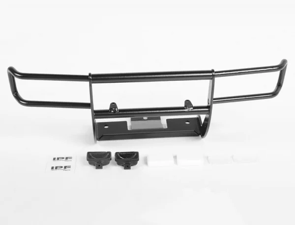 RC4WD Ranch Front Grille Guard W/Lights For Tamiya 1:10 Isuzu Mu Type X CC-01 (Black) — image 2 of 8