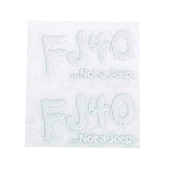 FJ40 Emblem for G2 Cruiser RC4WD