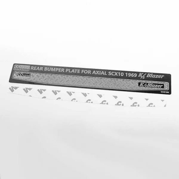 Rear Bumper Diamond Plates for Axial SCX10 II 1969 Chevrolet Blazer RC4WD