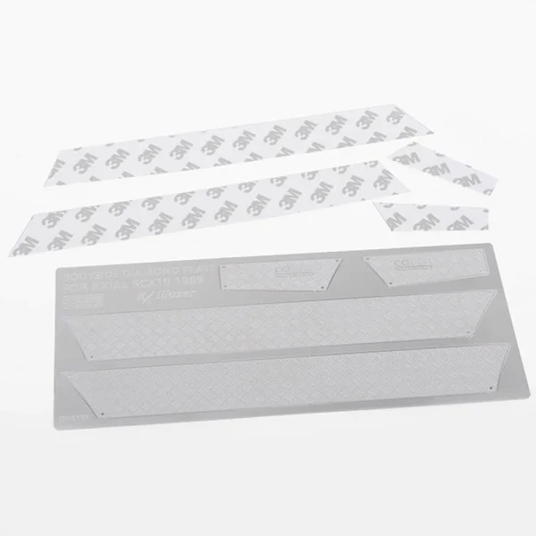 Side Diamond Plates for Axial SCX10 II 1969 Chevrolet Blazer RC4WD