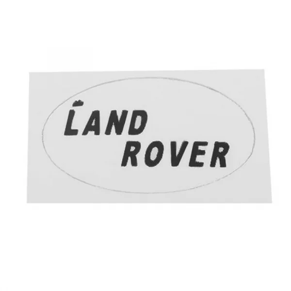 Rear Logo Decal for JS Scale 1:10 Range Rover Classic Body RC4WD — image 3 of 3