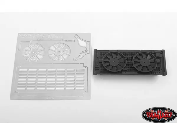 Scale Radiator for Traxxas TRX-4 Land Rover Defender RC4WD w fans RC4WD — image 6 of 12