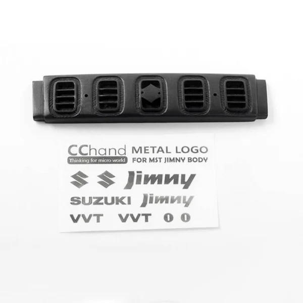 Front Grille for MST 1:10 CMX w/ Jimny J3 Body w/ Front Metal Decals RC4WD — image 1 of 5