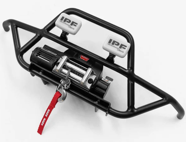 RC4WD Steel Tube Front Bumper W/Ipf Lights For Mst 1:10 Cmx W/ Jimny J3 Body — image 4 of 11