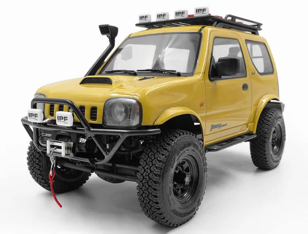 RC4WD Steel Tube Front Bumper W/Ipf Lights For Mst 1:10 Cmx W/ Jimny J3 Body — image 2 of 11