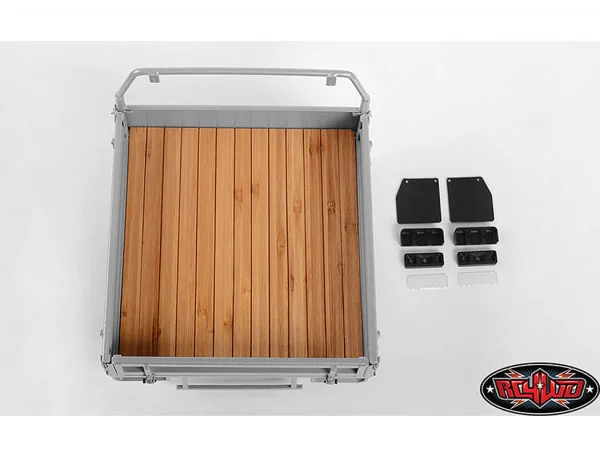 RC4WD Kober Rear Bed W/ Mud Flaps For Tf2 Mojave Body (Silver) &mdash; image 6 of 12