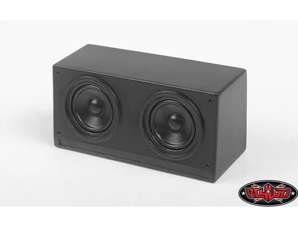 1:10 Subwoofer RC4WD 10th dual sud speaker box w/ grill details TOY RC4WD