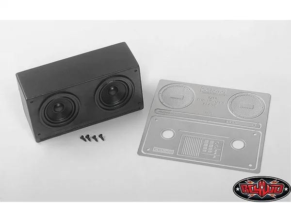 1:10 Subwoofer RC4WD 10th dual sud speaker box w/ grill details TOY RC4WD