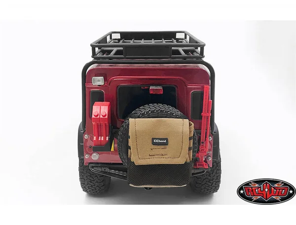 Mountable Trash Bag for Spare Tire (Tan) RC4WD