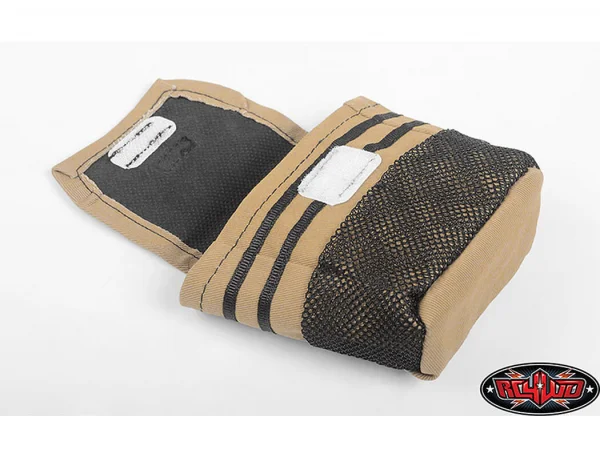 Mountable Trash Bag for Spare Tire (Tan) RC4WD
