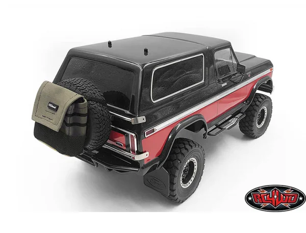 Mountable Trash Bag for Spare Tire (Grey) RC4WD