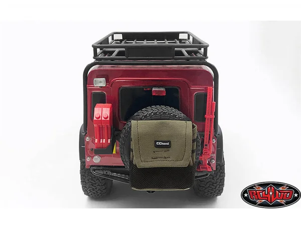 Mountable Trash Bag for Spare Tire (Grey) RC4WD