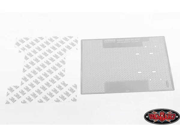 Diamond Plate Rear Bed for RC4WD TF2 LWB Toyota LC70 RC4WD Liner RC4WD &mdash; image 5 of 6