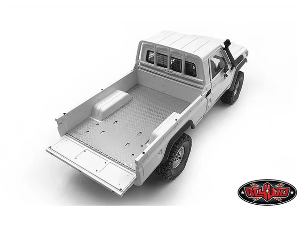 Diamond Plate Rear Bed for RC4WD TF2 LWB Toyota LC70 RC4WD Liner RC4WD &mdash; image 4 of 6