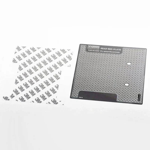 Diamond Plate Rear Bed for RC4WD Trail Finder 2 LWB RTR w/Mojave II Four Door Body Set RC4WD
