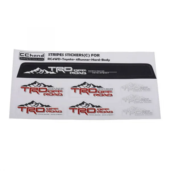 Front Windshield Decals for 1985 Toyota 4Runner Hard Body RC4WD — image 3 of 3