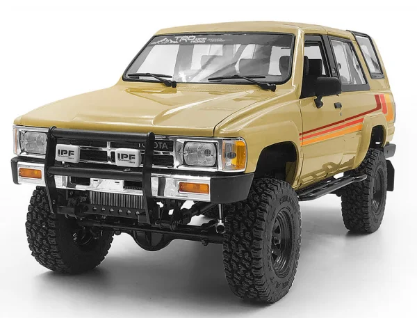 RC4WD Steel Push Bar Front Bumper W/Ipf Lights For 1985 Toyota 4Runner Hard Body — image 7 of 8