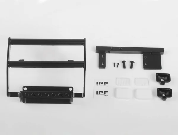 RC4WD Steel Push Bar Front Bumper W/Ipf Lights For 1985 Toyota 4Runner Hard Body — image 5 of 8