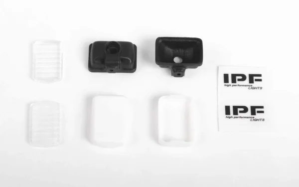 RC4WD Ranch Front Grille W/Ipf Lights For Traxxas TRX-4 Chevy K5 Blazer (Silver)