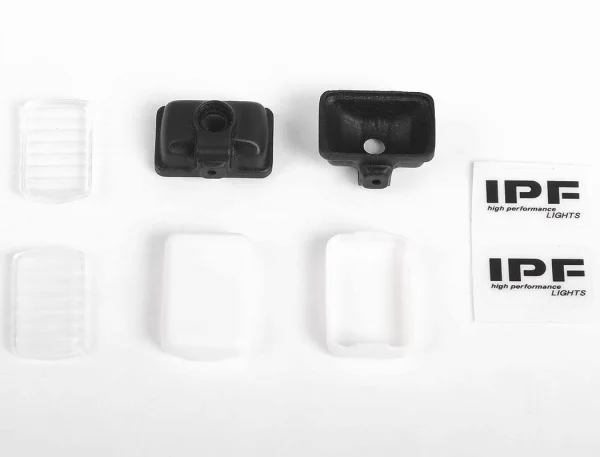 RC4WD Bucks Front Bumper W/Ipf Lights For Traxxas TRX-4 Chevy K5 Blazer (Black)