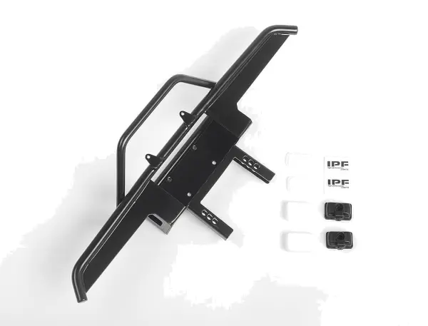 RC4WD Bucks Front Bumper W/IPF Lights For Traxxas TRX-4 Chevy K5 Blazer (Black) — image 8 of 8