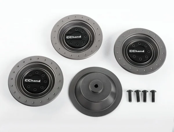 RC4WD Armor Wheels For Dji Robomaster (Gunmetal) — image 4 of 7