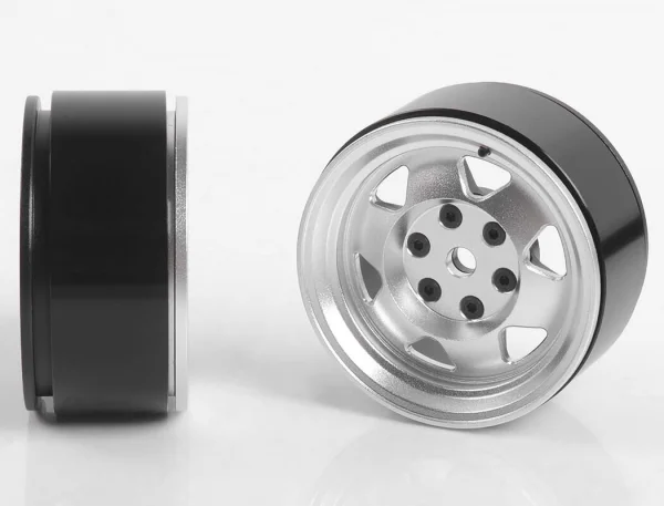 RC4WD Oem Xj 1.9 Beadlock Wheels (Chrome) &mdash; image 9 of 12