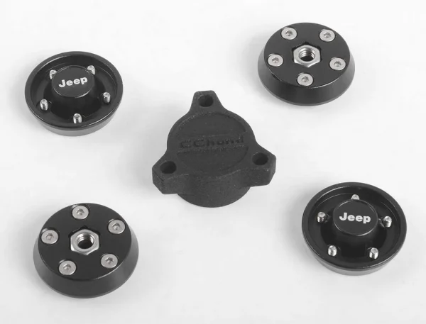 RC4WD Oem Xj 1.9 Beadlock Wheels (Chrome) &mdash; image 8 of 12