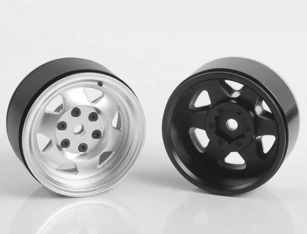 RC4WD Oem Xj 1.9 Beadlock Wheels (Chrome) &mdash; image 10 of 12