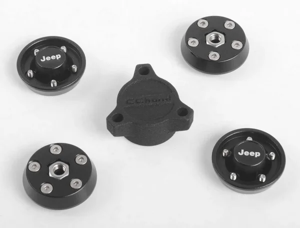 RC4WD Oem Xj 1.9 Beadlock Wheels (Gunmetal) &mdash; image 8 of 12