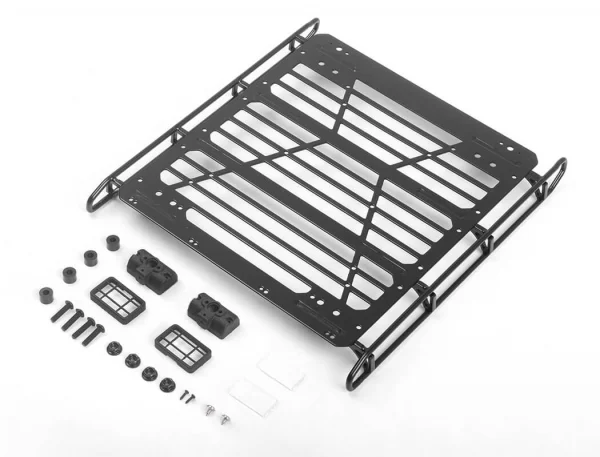 RC4WD Adventure Steel Roof Rack W/ Lights For Mercedes-Benz G 63 Amg 6X6 — image 7 of 9