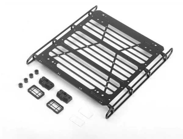 RC4WD Adventure Steel Roof Rack W/ Lights For Mercedes-Benz G 63 Amg 6X6 — image 2 of 9