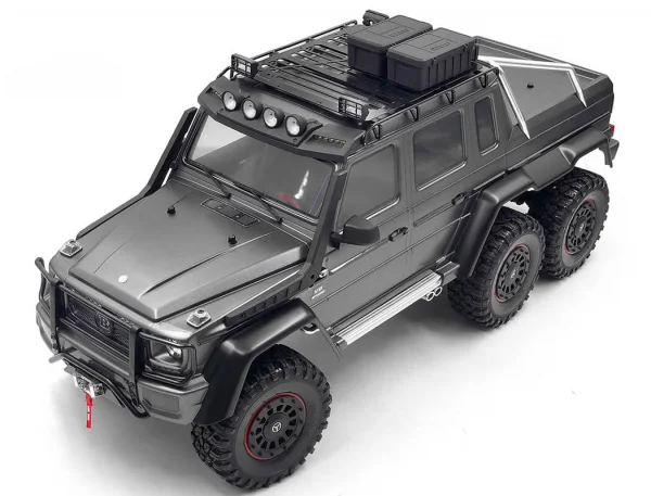 RC4WD Adventure Steel Roof Rack W/ Lights For Mercedes-Benz G 63 Amg 6X6 — image 8 of 9