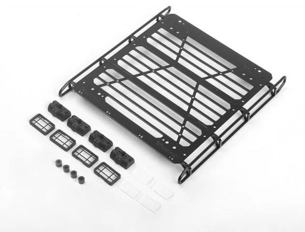 RC4WD Adventure Steel Roof Rack W/ Front + Rear Lights For Mercedes-Benz G 63 Amg 6X6 &mdash; image 3 of 8