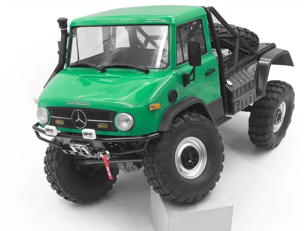 RC4WD Guardian Steel Front Winch Bumper W/Ipf Lights For Axial 1:10 SCX10 II Umg10 (Black) — image 7 of 8
